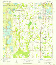 Lake Jessamine Florida Historical topographic map, 1:24000 scale, 7.5 X 7.5 Minute, Year 1953