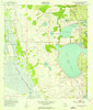 Lake June In Winter Florida Historical topographic map, 1:24000 scale, 7.5 X 7.5 Minute, Year 1953