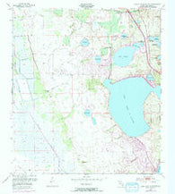 Lake June In Winter Florida Historical topographic map, 1:24000 scale, 7.5 X 7.5 Minute, Year 1953