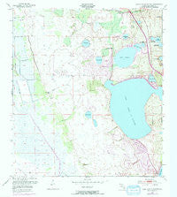 Lake June In Winter Florida Historical topographic map, 1:24000 scale, 7.5 X 7.5 Minute, Year 1953