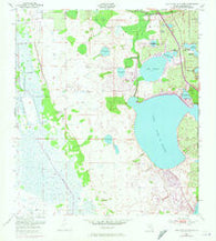 Lake June In Winter Florida Historical topographic map, 1:24000 scale, 7.5 X 7.5 Minute, Year 1953