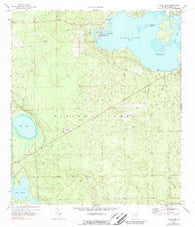 Lake Kerr Florida Historical topographic map, 1:24000 scale, 7.5 X 7.5 Minute, Year 1970
