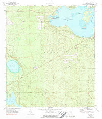 Lake Kerr Florida Historical topographic map, 1:24000 scale, 7.5 X 7.5 Minute, Year 1970