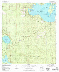Lake Kerr Florida Historical topographic map, 1:24000 scale, 7.5 X 7.5 Minute, Year 1994