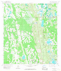 Lake Louisa SW Florida Historical topographic map, 1:24000 scale, 7.5 X 7.5 Minute, Year 1959