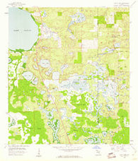 Lake Louisa Florida Historical topographic map, 1:24000 scale, 7.5 X 7.5 Minute, Year 1959