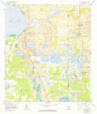 Lake Louisa Florida Historical topographic map, 1:24000 scale, 7.5 X 7.5 Minute, Year 1959