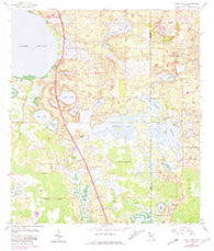 Lake Louisa Florida Historical topographic map, 1:24000 scale, 7.5 X 7.5 Minute, Year 1959