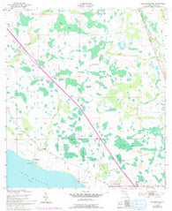 Lake Marian NE Florida Historical topographic map, 1:24000 scale, 7.5 X 7.5 Minute, Year 1953