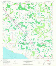 Lake Marian NE Florida Historical topographic map, 1:24000 scale, 7.5 X 7.5 Minute, Year 1953