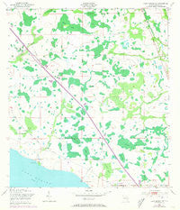 Lake Marian NE Florida Historical topographic map, 1:24000 scale, 7.5 X 7.5 Minute, Year 1953