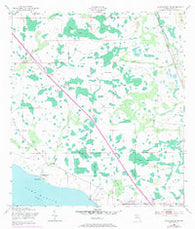 Lake Marian NE Florida Historical topographic map, 1:24000 scale, 7.5 X 7.5 Minute, Year 1953