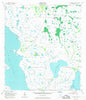 Lake Marian NW Florida Historical topographic map, 1:24000 scale, 7.5 X 7.5 Minute, Year 1953