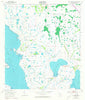 Lake Marian NW Florida Historical topographic map, 1:24000 scale, 7.5 X 7.5 Minute, Year 1953