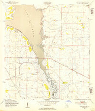 Lake Marian SW Florida Historical topographic map, 1:24000 scale, 7.5 X 7.5 Minute, Year 1953
