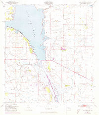 Lake Marian SW Florida Historical topographic map, 1:24000 scale, 7.5 X 7.5 Minute, Year 1953