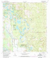 Lake Mary Florida Historical topographic map, 1:24000 scale, 7.5 X 7.5 Minute, Year 1972