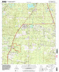 Lake Munson Florida Historical topographic map, 1:24000 scale, 7.5 X 7.5 Minute, Year 1999