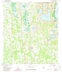 Lake Nellie Florida Historical topographic map, 1:24000 scale, 7.5 X 7.5 Minute, Year 1959