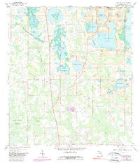 Lake Nellie Florida Historical topographic map, 1:24000 scale, 7.5 X 7.5 Minute, Year 1959