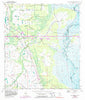 Lake Poinsett NW Florida Historical topographic map, 1:24000 scale, 7.5 X 7.5 Minute, Year 1953
