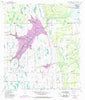 Lake Poinsett SW Florida Historical topographic map, 1:24000 scale, 7.5 X 7.5 Minute, Year 1953