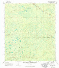 Lake Talquin SE Florida Historical topographic map, 1:24000 scale, 7.5 X 7.5 Minute, Year 1972