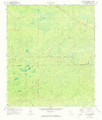 Lake Talquin SE Florida Historical topographic map, 1:24000 scale, 7.5 X 7.5 Minute, Year 1972