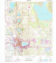 Lake Wales Florida Historical topographic map, 1:24000 scale, 7.5 X 7.5 Minute, Year 1952