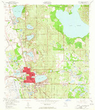 Lake Wales Florida Historical topographic map, 1:24000 scale, 7.5 X 7.5 Minute, Year 1952