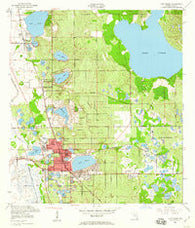 Lake Wales Florida Historical topographic map, 1:24000 scale, 7.5 X 7.5 Minute, Year 1952