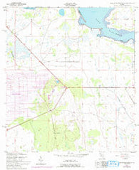 Lake Weohyakapka SE Florida Historical topographic map, 1:24000 scale, 7.5 X 7.5 Minute, Year 1952