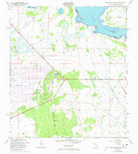 Lake Weohyakapka SE Florida Historical topographic map, 1:24000 scale, 7.5 X 7.5 Minute, Year 1952