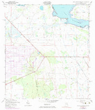 Lake Weohyakapka SE Florida Historical topographic map, 1:24000 scale, 7.5 X 7.5 Minute, Year 1952