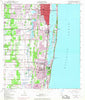 Lake Worth Florida Historical topographic map, 1:24000 scale, 7.5 X 7.5 Minute, Year 1945