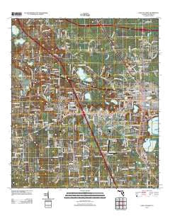 Lake City West Florida Historical topographic map, 1:24000 scale, 7.5 X 7.5 Minute, Year 2012