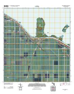 Lake Harbor Florida Historical topographic map, 1:24000 scale, 7.5 X 7.5 Minute, Year 2012