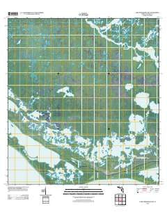 Lake Ingraham East Florida Historical topographic map, 1:24000 scale, 7.5 X 7.5 Minute, Year 2012