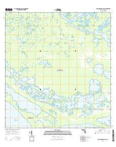 Lake Ingraham East Florida Current topographic map, 1:24000 scale, 7.5 X 7.5 Minute, Year 2015