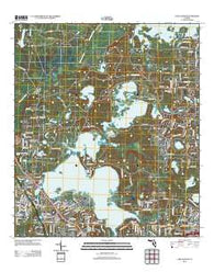 Lake Jackson Florida Historical topographic map, 1:24000 scale, 7.5 X 7.5 Minute, Year 2012
