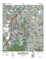 Lake Jessamine Florida Historical topographic map, 1:24000 scale, 7.5 X 7.5 Minute, Year 2012