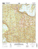 Lake Kerr Florida Current topographic map, 1:24000 scale, 7.5 X 7.5 Minute, Year 2015