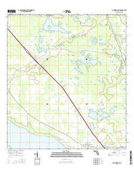 Lake Marian NE Florida Current topographic map, 1:24000 scale, 7.5 X 7.5 Minute, Year 2015