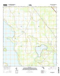 Lake Marian NW Florida Current topographic map, 1:24000 scale, 7.5 X 7.5 Minute, Year 2015