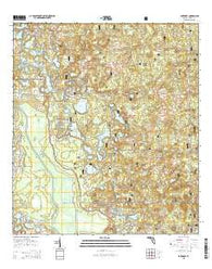 Lake Mary Florida Current topographic map, 1:24000 scale, 7.5 X 7.5 Minute, Year 2015