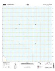 Lake Okeechobee 2 (All Water) Florida Current topographic map, 1:24000 scale, 7.5 X 7.5 Minute, Year 2015