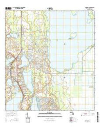 Lake Placid Florida Current topographic map, 1:24000 scale, 7.5 X 7.5 Minute, Year 2015