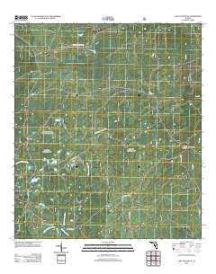 Lake Talquin SE Florida Historical topographic map, 1:24000 scale, 7.5 X 7.5 Minute, Year 2012