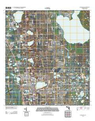 Lake Wales Florida Historical topographic map, 1:24000 scale, 7.5 X 7.5 Minute, Year 2012