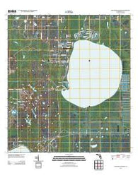 Lake Weohyakapka Florida Historical topographic map, 1:24000 scale, 7.5 X 7.5 Minute, Year 2012